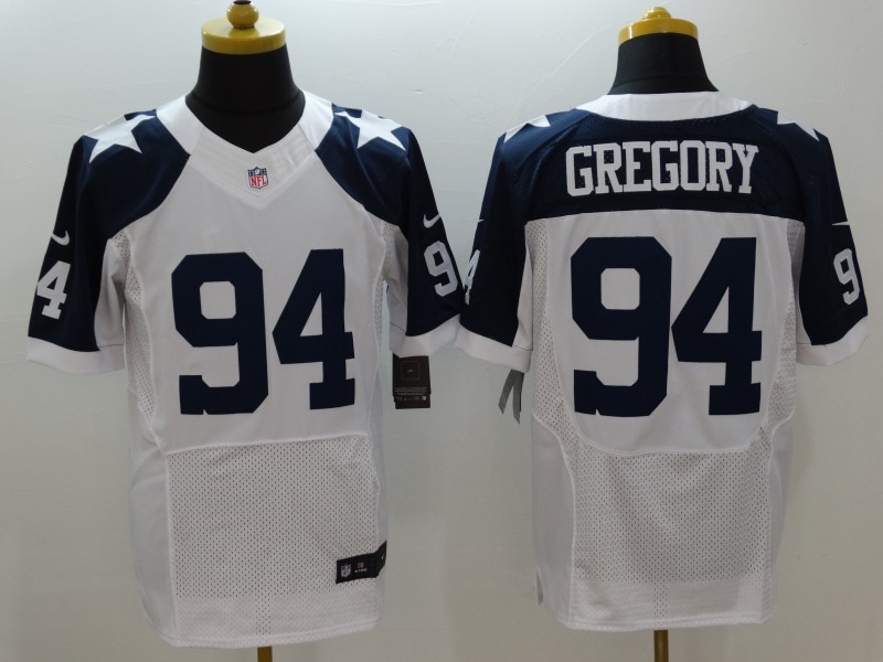 Dallas Cowboys 94 Gregory White Thanksgiving 2015 Nike Elite Jersey